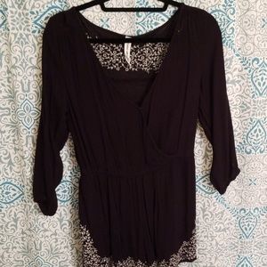 3/4th sleeve romper